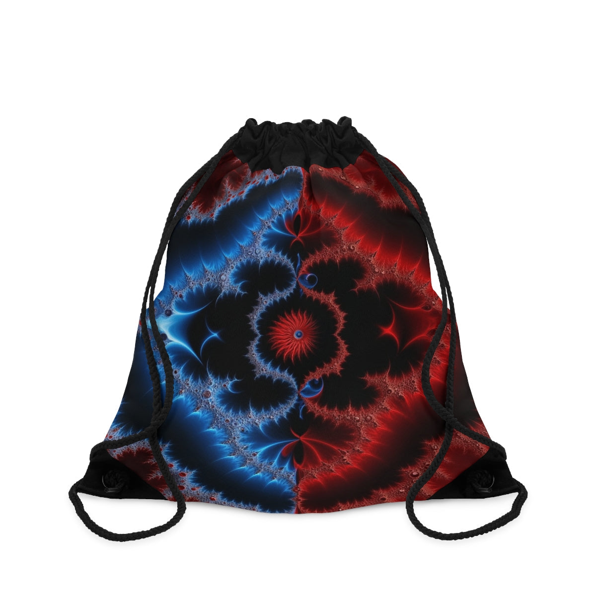 Sac à cordons motif fractal d'Appolo-Mandelbrot