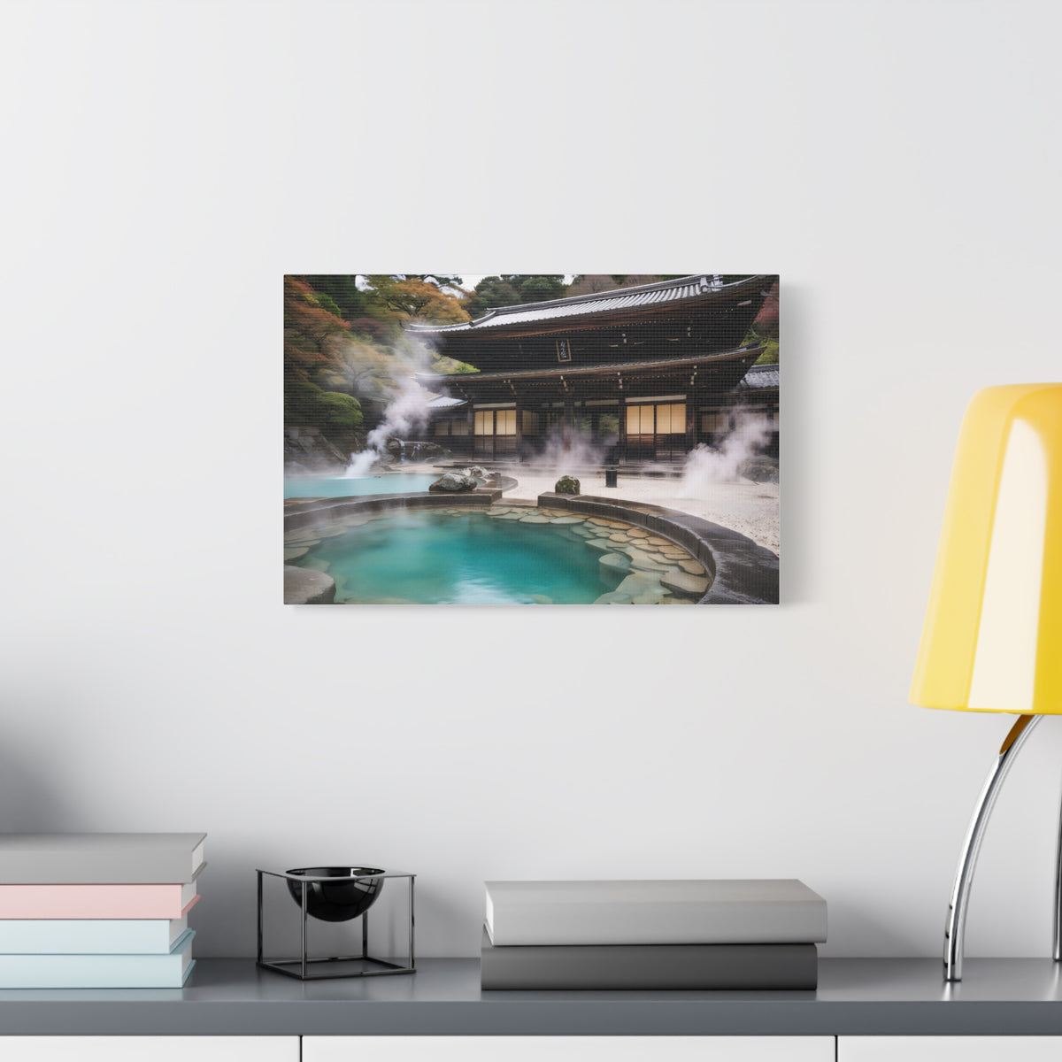 Tableau Onsen Traditionnel Tokyo