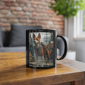Mug Cyberpunk Chien Basenji