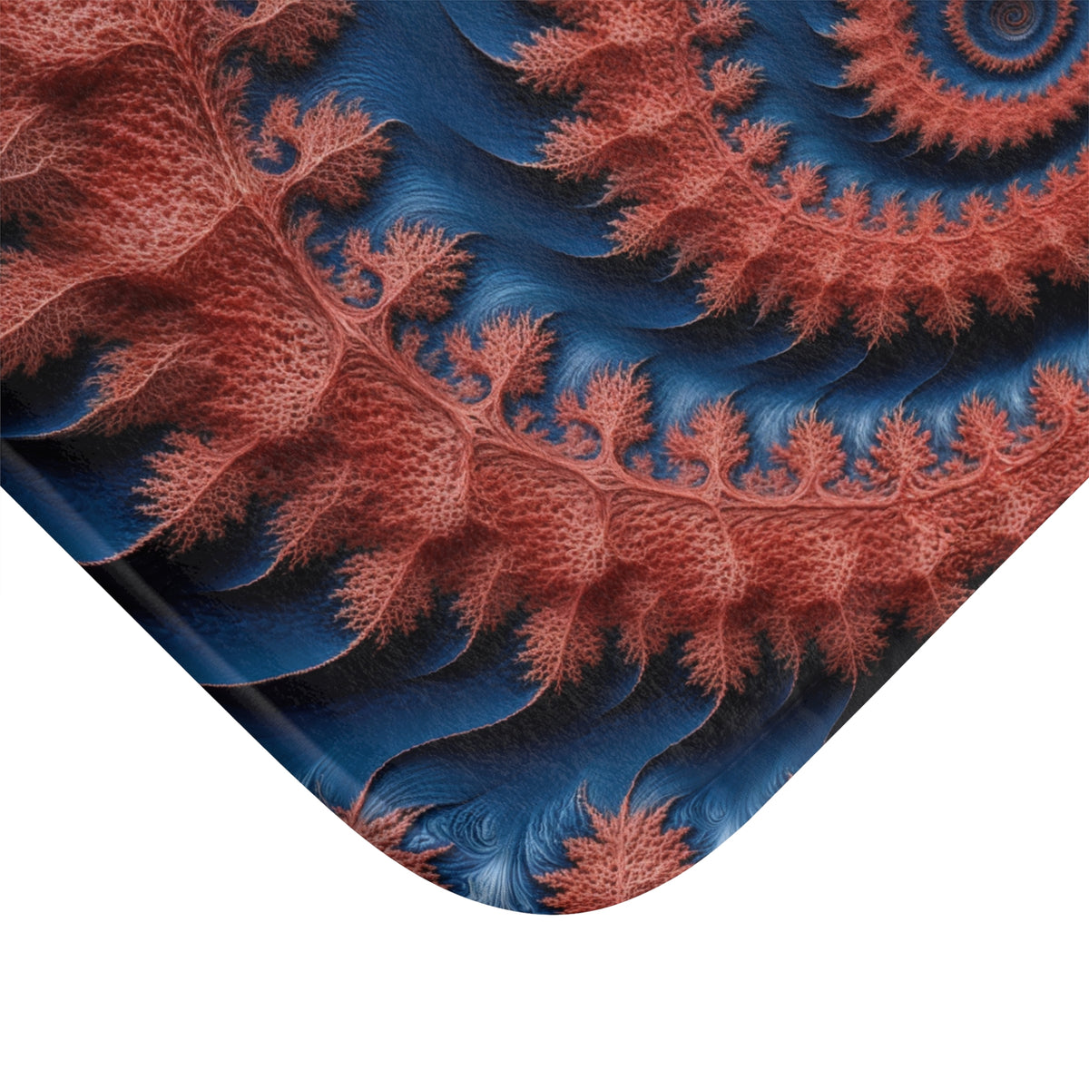 Tapis de bain Courbe Fractale de Dragon