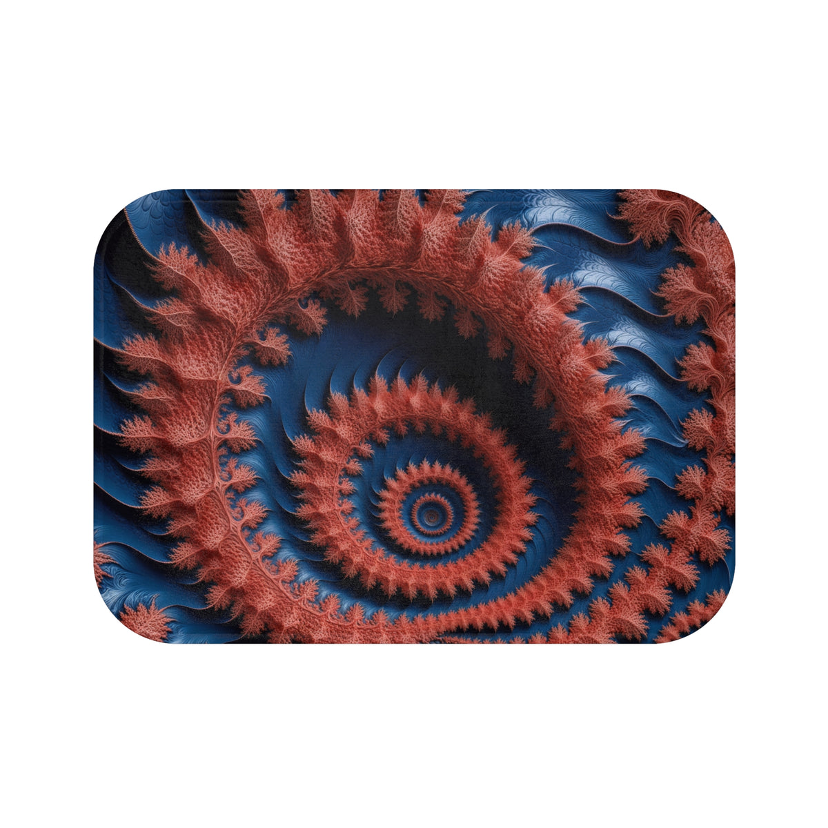 Tapis de bain Courbe Fractale de Dragon