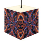 DECO - Lampe Cubique Fractale Courbe de Cantor-Minkowski