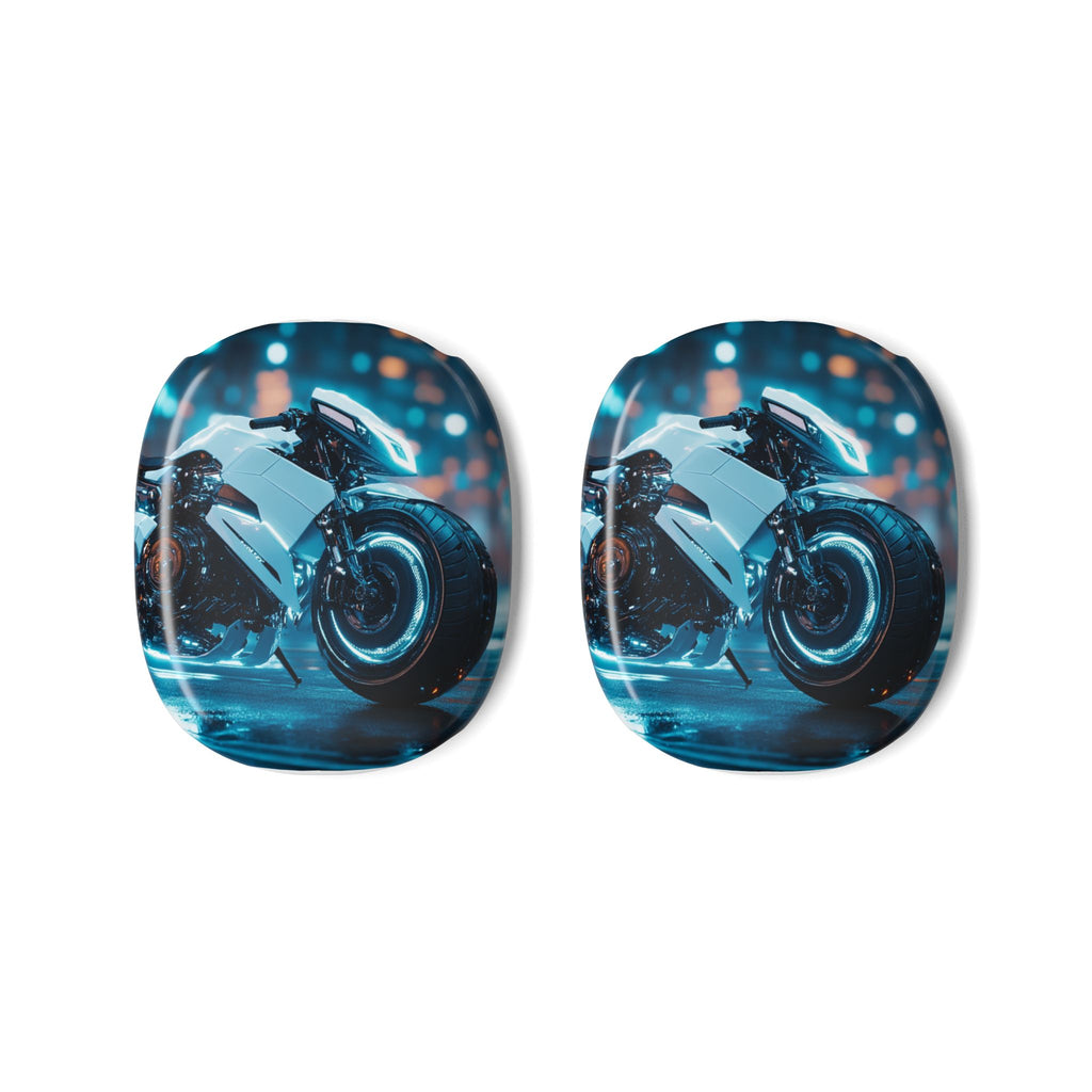Housse airPods Moto Cyberpunk Futuriste