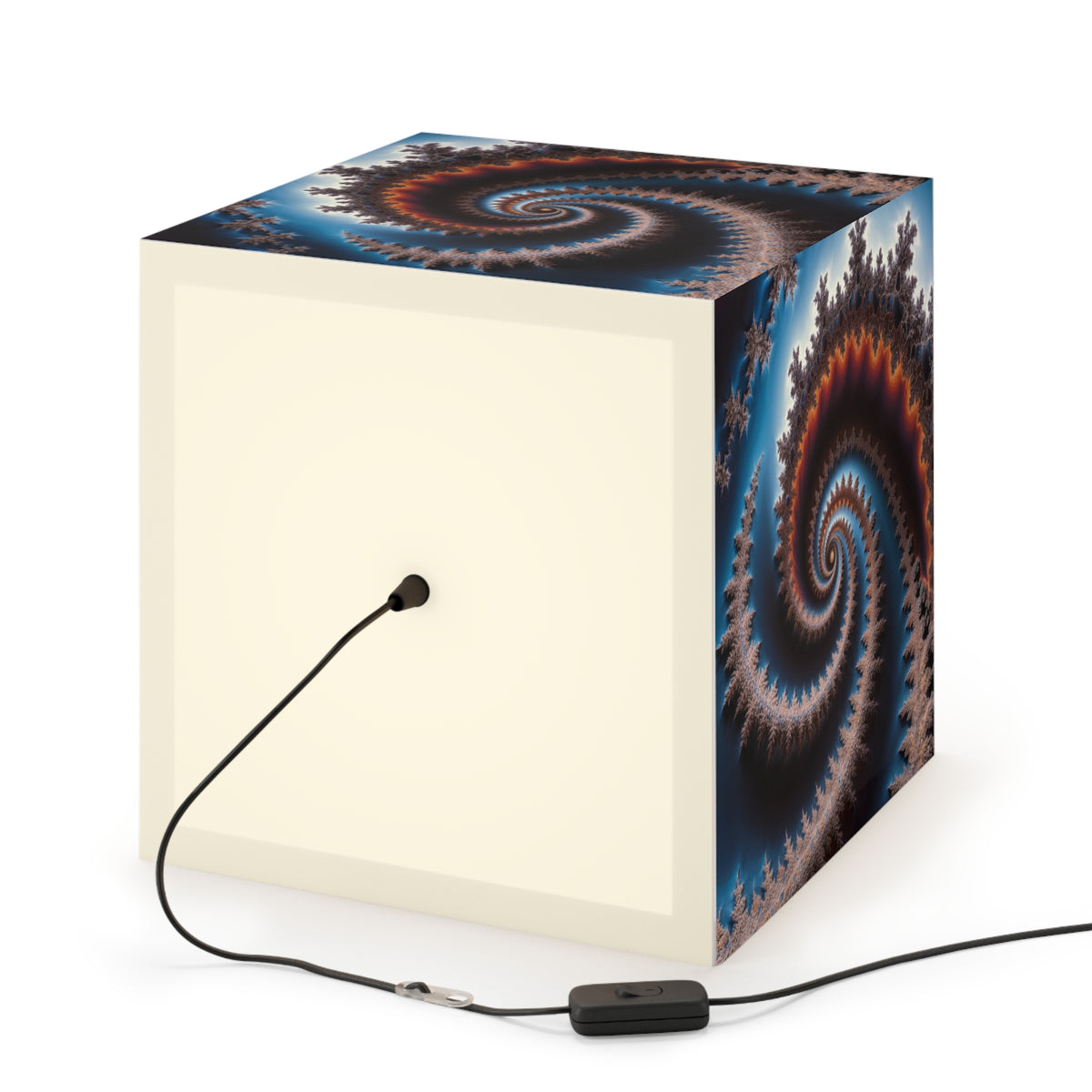DECO - Lampe Cubique Fractale Courbe de Moore