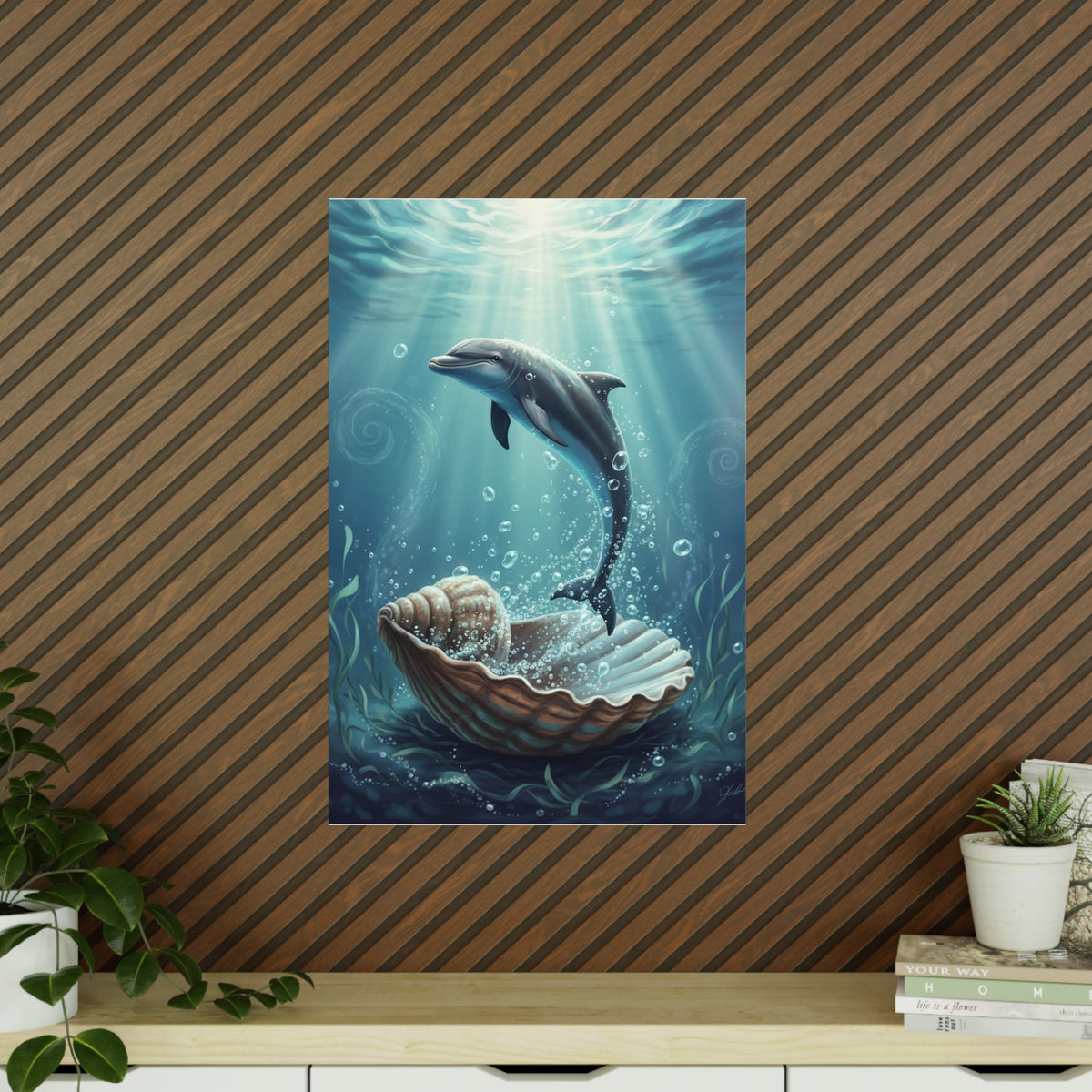 Poster Dauphin abyssal