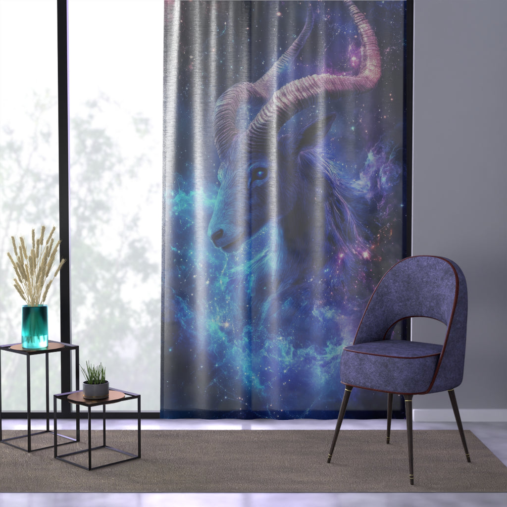 Rideau Signe Astrologique Capricorne