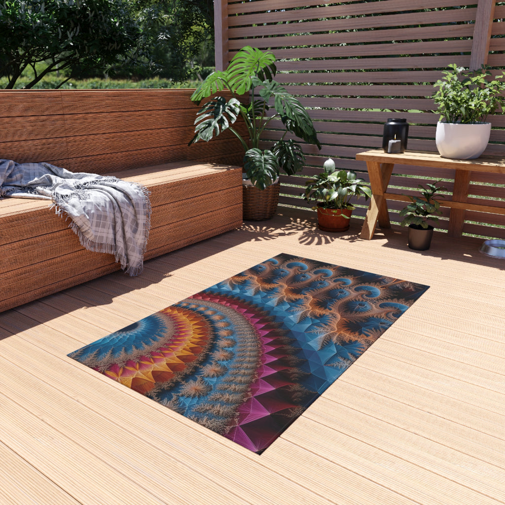 Tapis de salon Courbe de Takagi