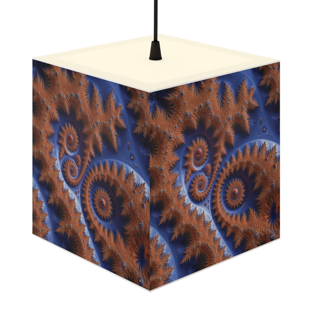 DECO - Lampe Cubique Fractale Courbe de Cantor-Sierpiński