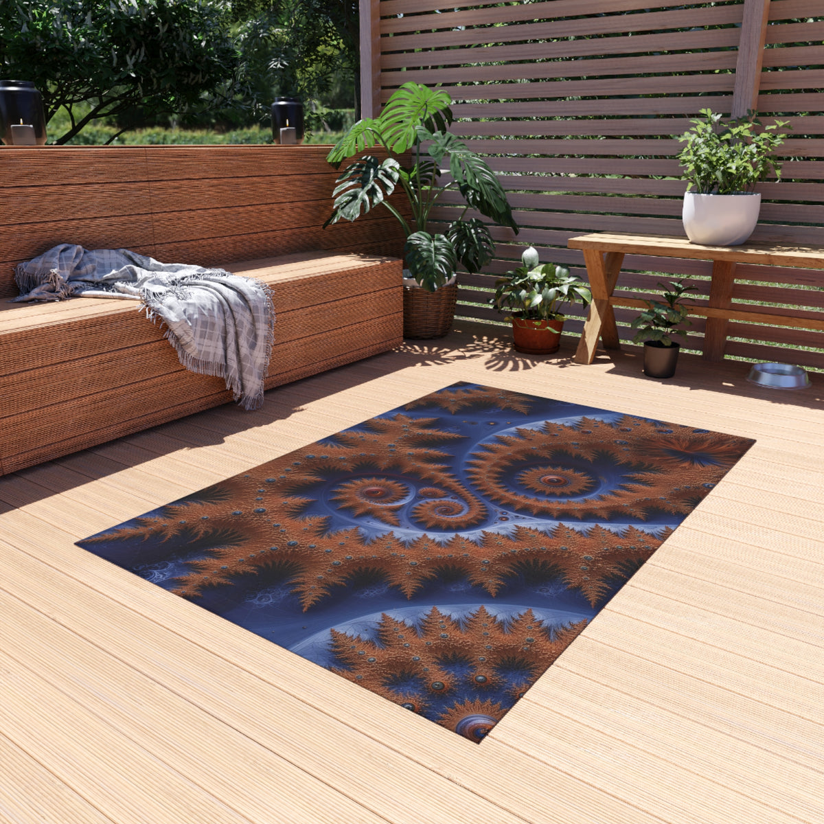 Tapis de salon Courbe de Cantor-Sierpińsky