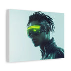 Tableau Cyberpunk Lunettes du Futur