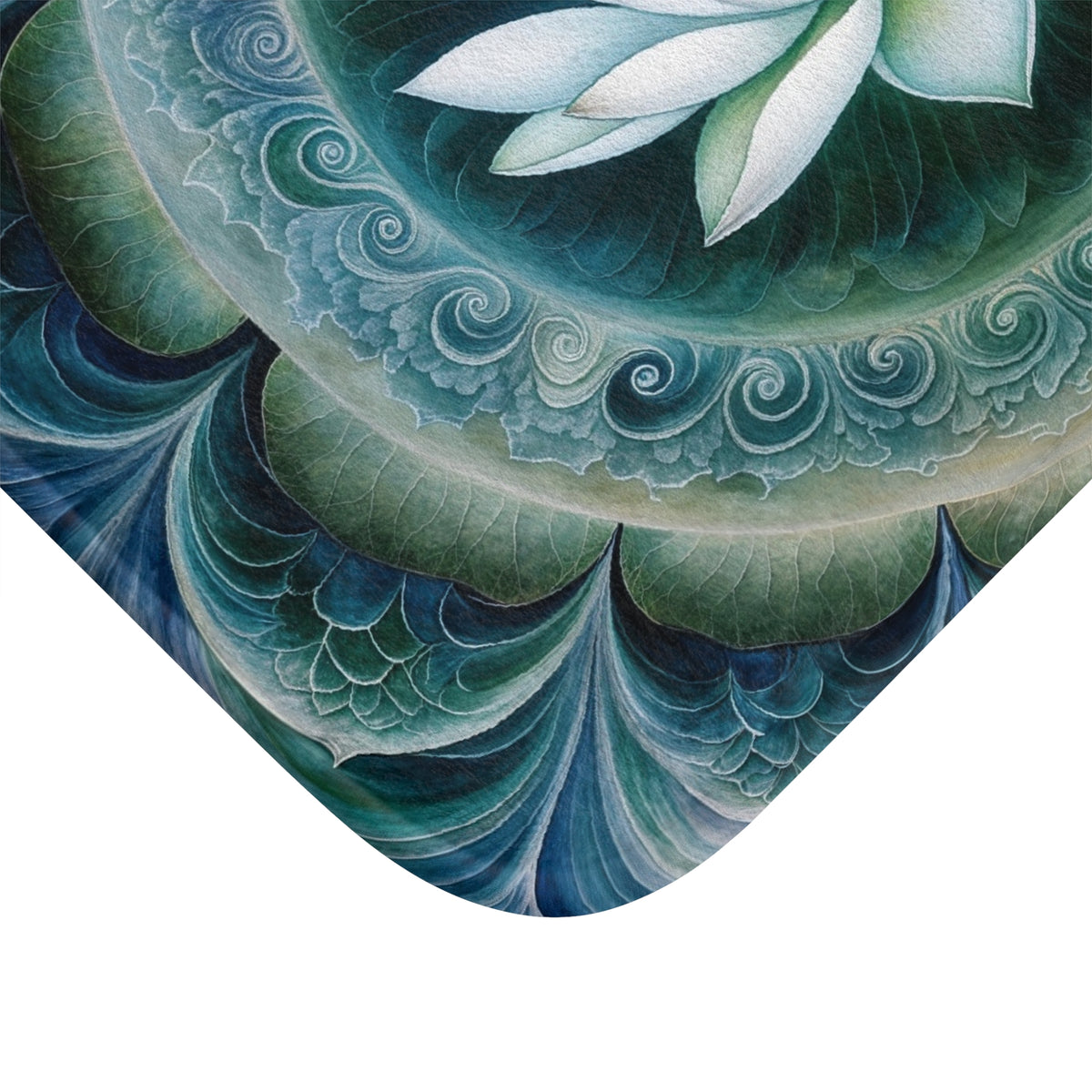 Tapis salle de bain Mandala de la Sérénité Intérieure