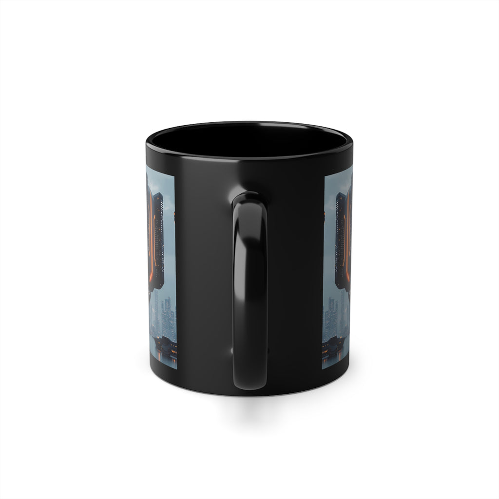 Mug Noir Cyberpunk Arsenal des MégaCorporation