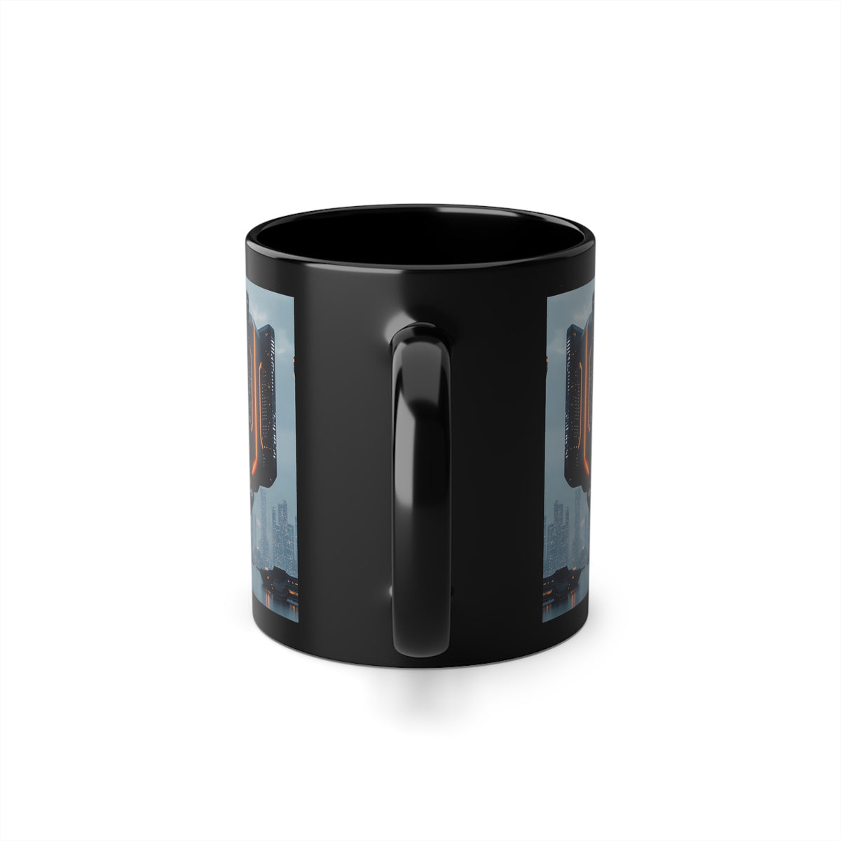 Mug Noir Cyberpunk Arsenal des MégaCorporation