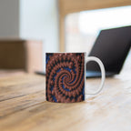 Mug blanc Fractal de Lyapunov