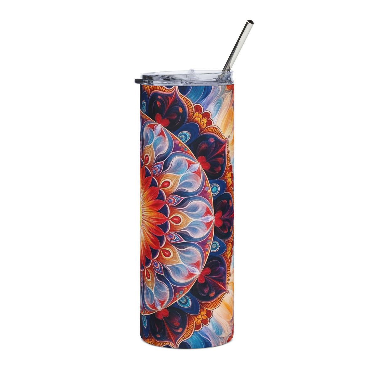 Tumbler Cylindrique Mandala de la Compassion