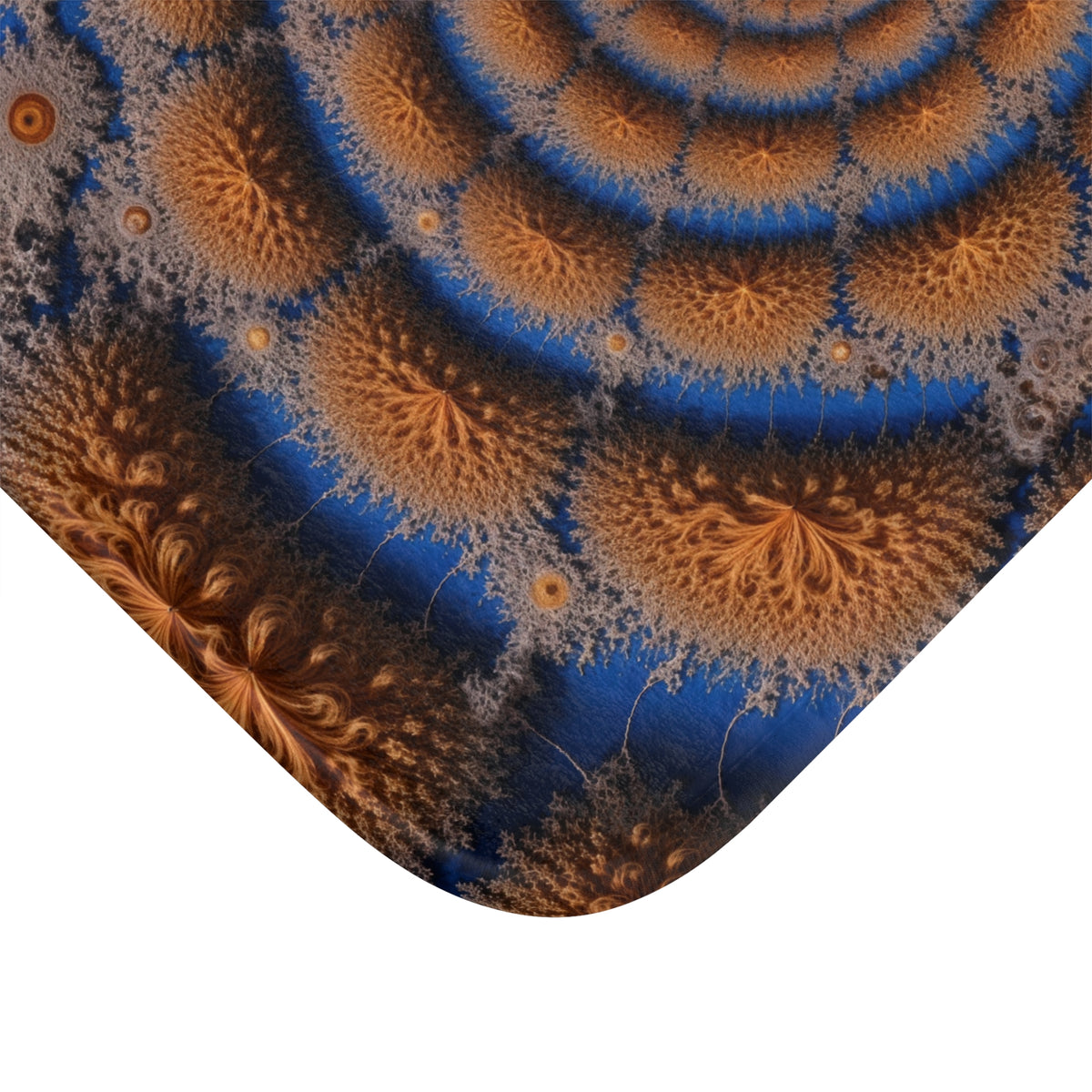 Tapis salle de bain Courbe de Péano-Hilbert