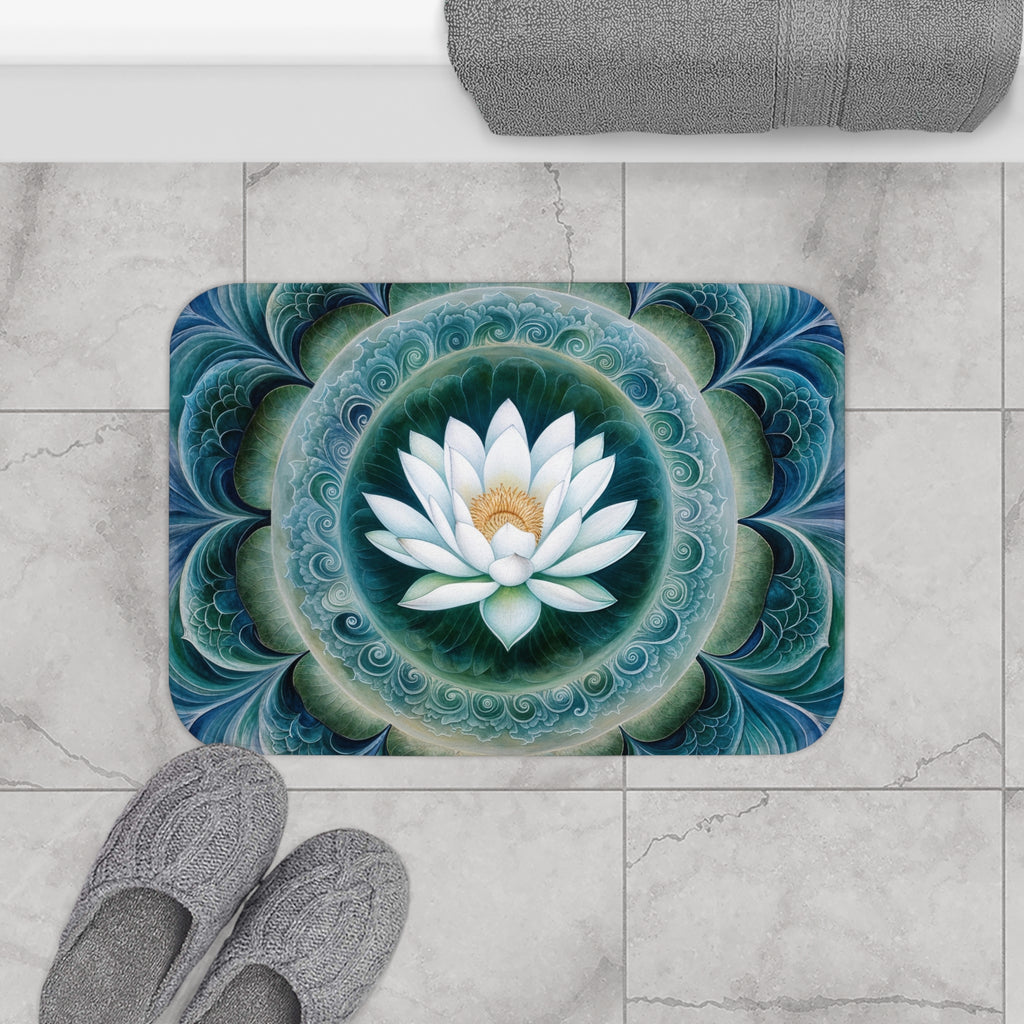 Tapis salle de bain Mandala de la Sérénité Intérieure