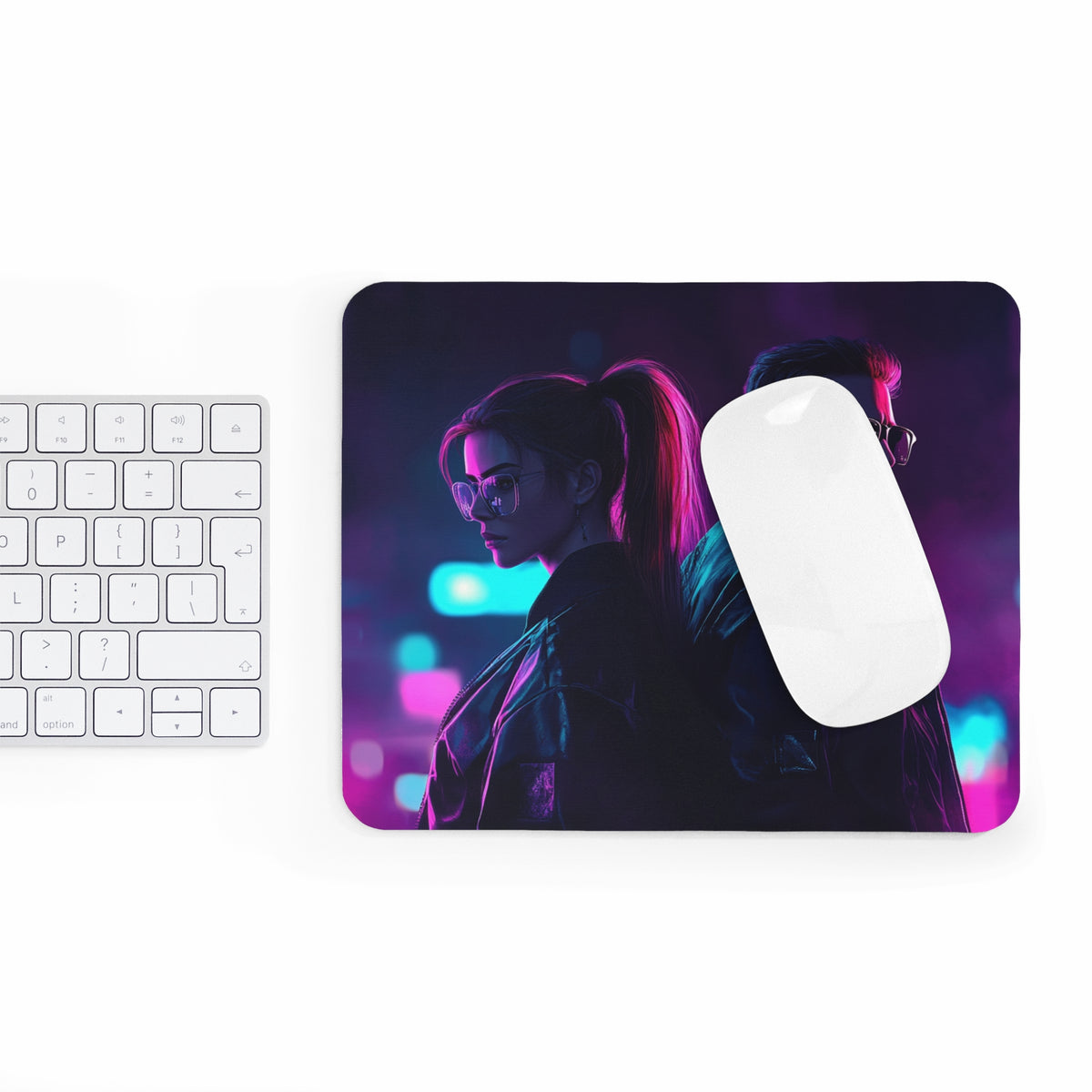 Tapis de souris Duo de Choc Cyberpunk
