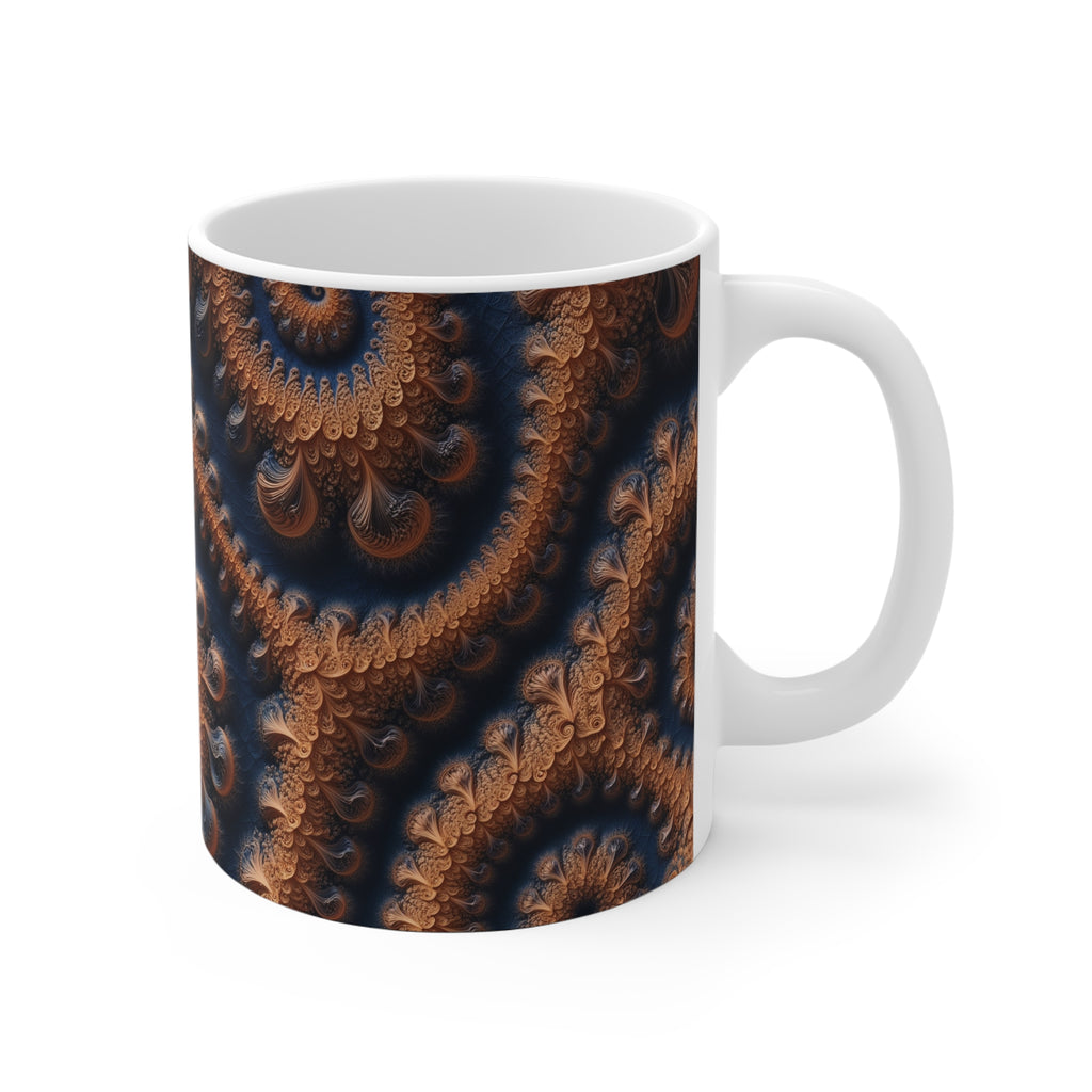 Mug blanc Fractal Ensemblede Fatou