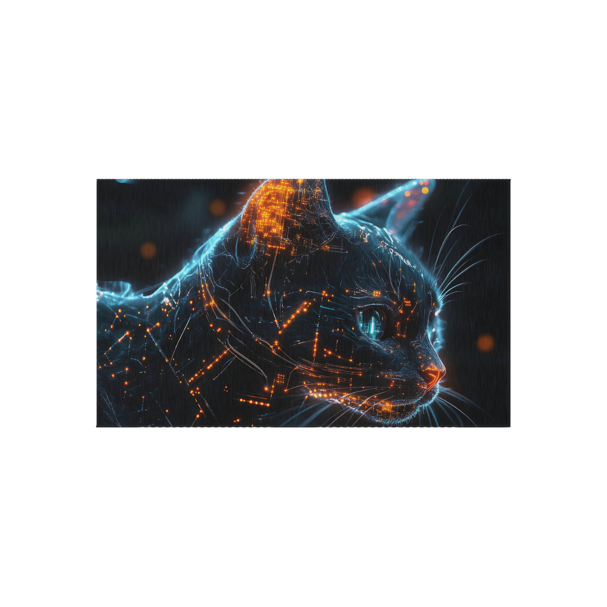 Copy of DECO - Tête de Chat Cybernétique