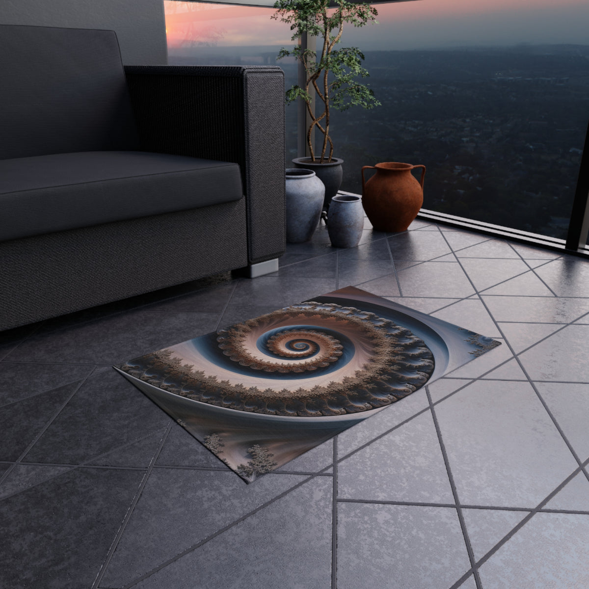 Tapis de salon Courbe de Tarry-Euler