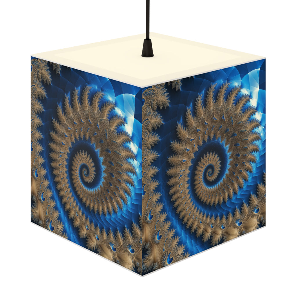 DECO - Lampe Cubique Fractale Courbe de Levy