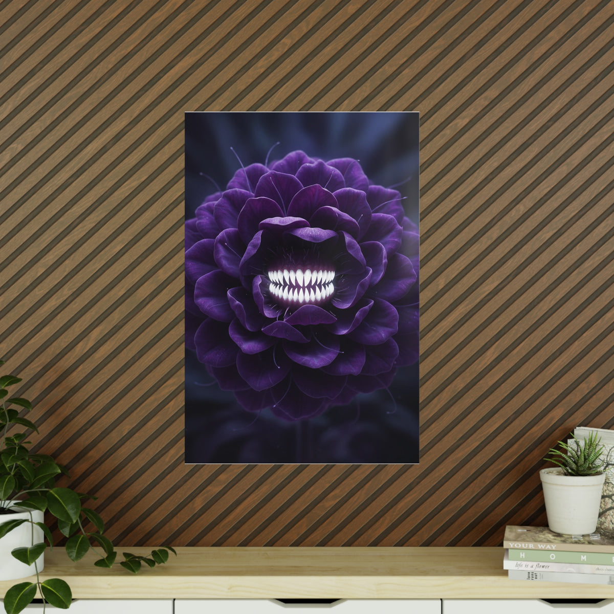 Poster Fleur Carnivore