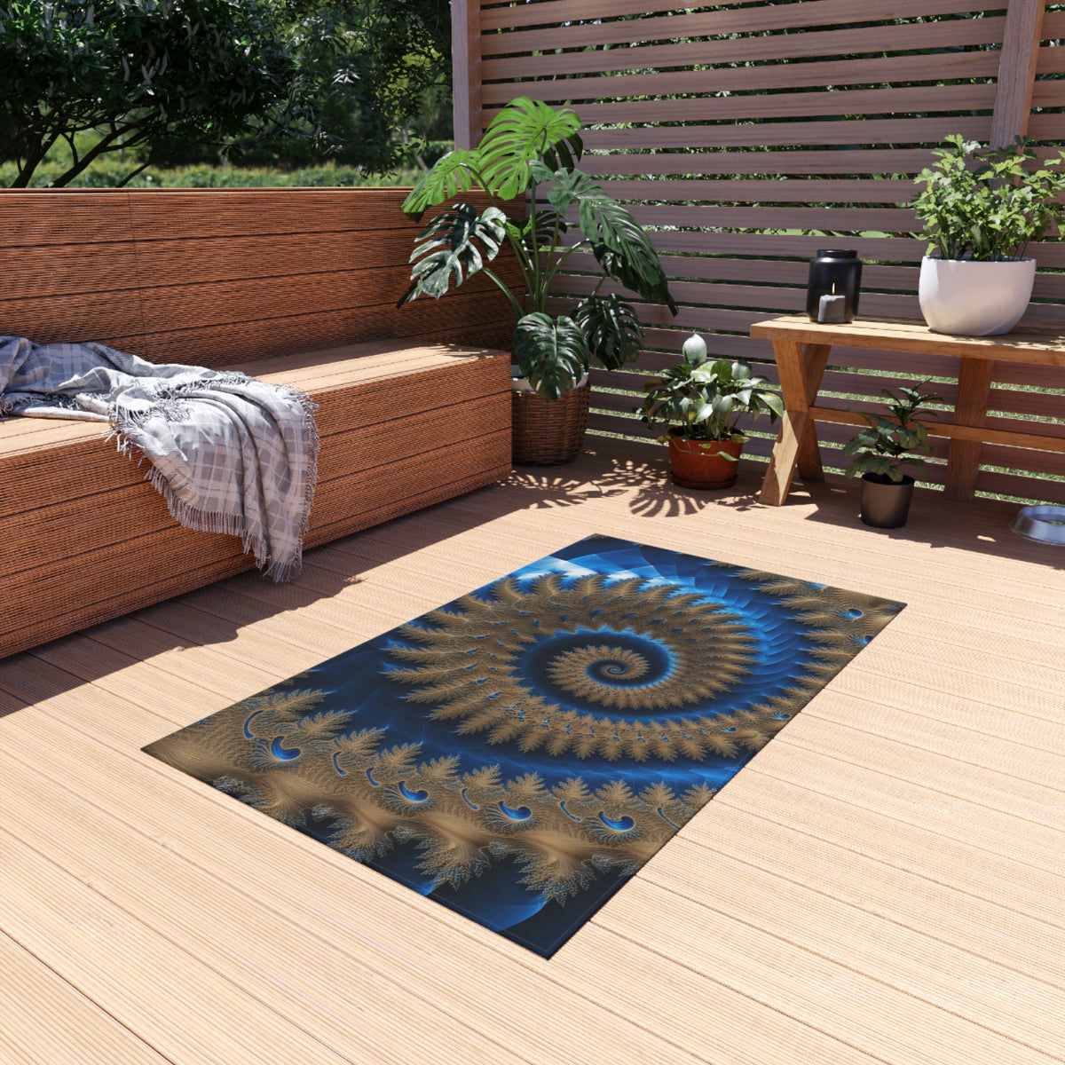 Tapis de salon Courbe de Levy