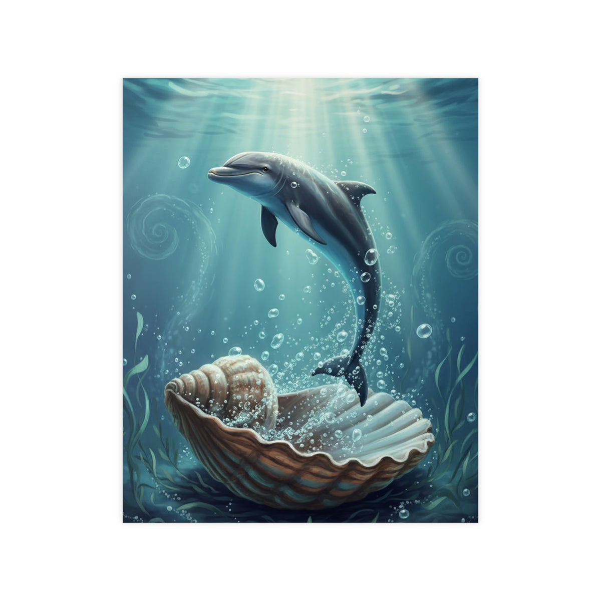 Poster Dauphin abyssal
