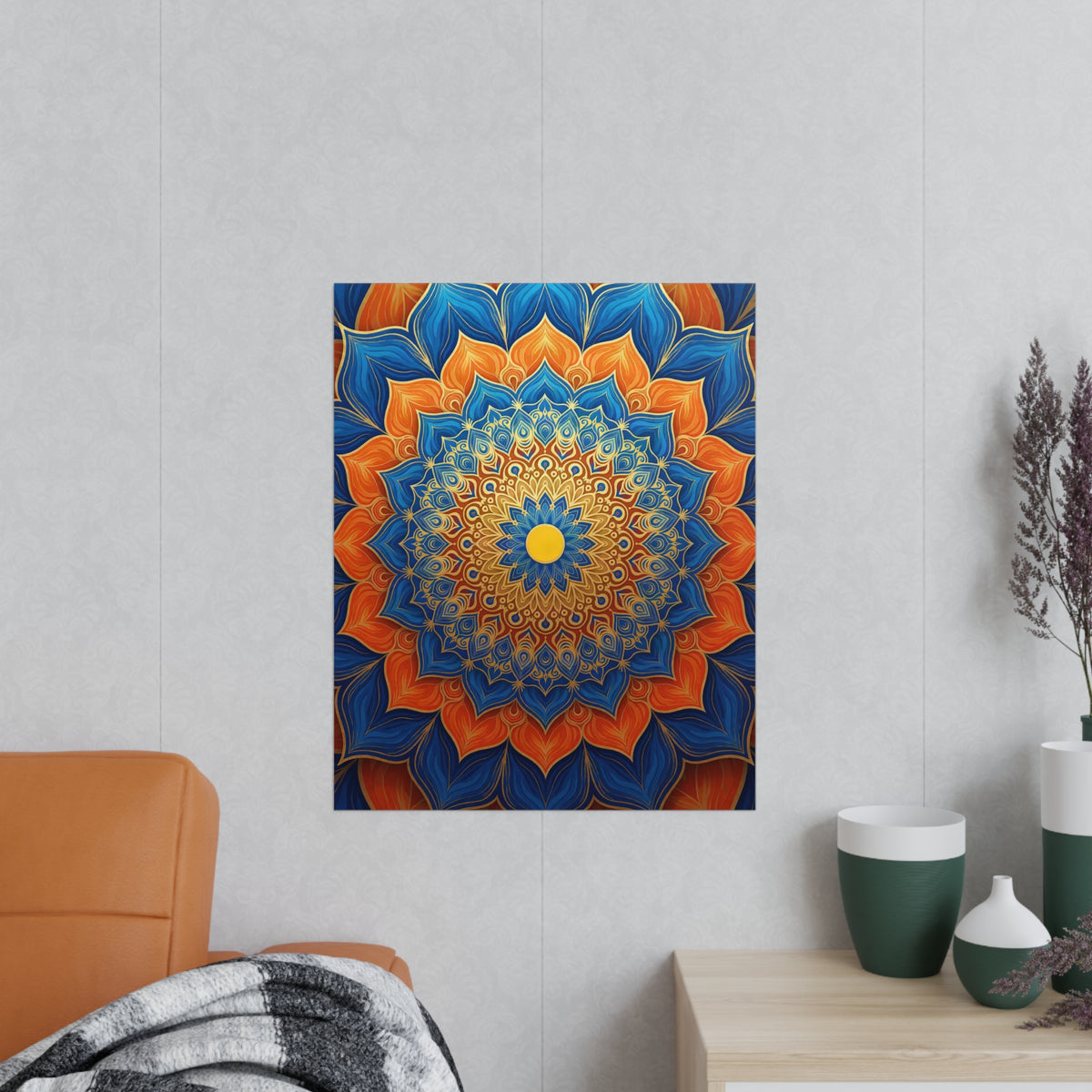 Poster Mandala de la Spiritualité Profonde