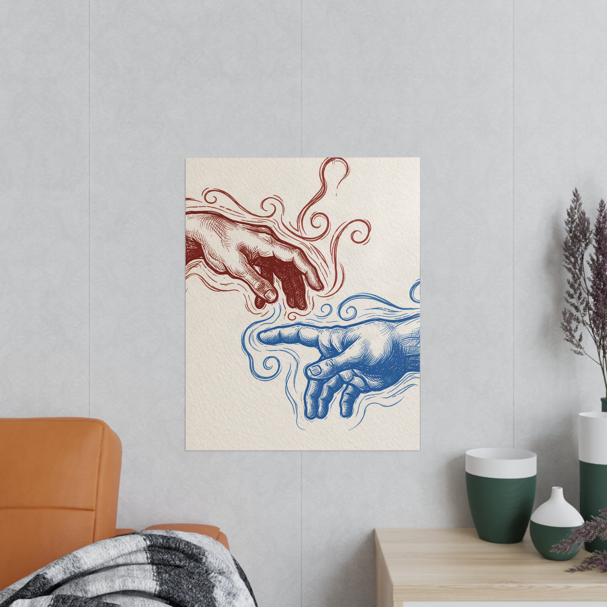 Poster Etreinte Céleste