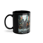 Mug Boston Terrier Cyberpunk