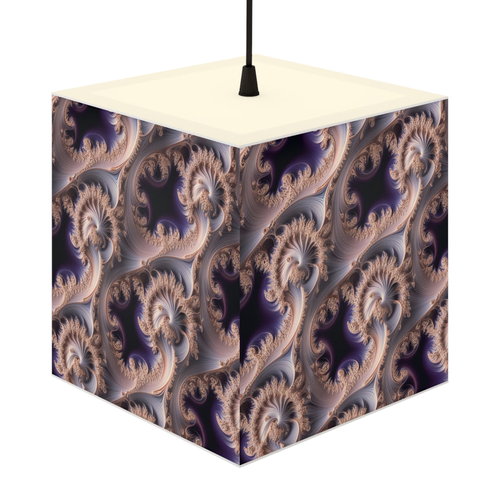 DECO - Lampe Cubique Fractale Courbe de Hilbert-Sierpiński