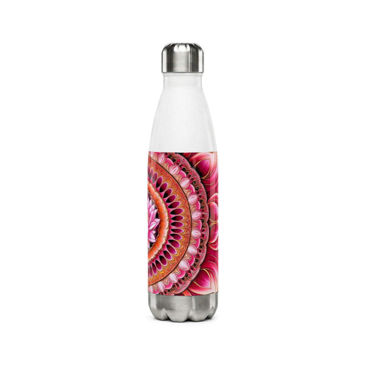 Gourde isotherme Mandala de l'Amour Inconditionnel