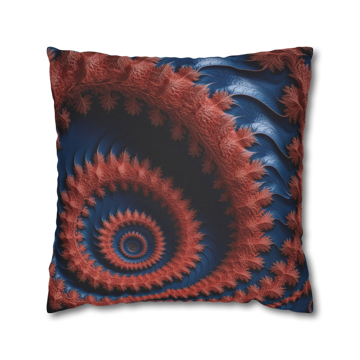 Housse de coussin Courbe Fractale de Dragon