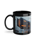 Mug Noir Cyberpunk Arsenal des MégaCorporation