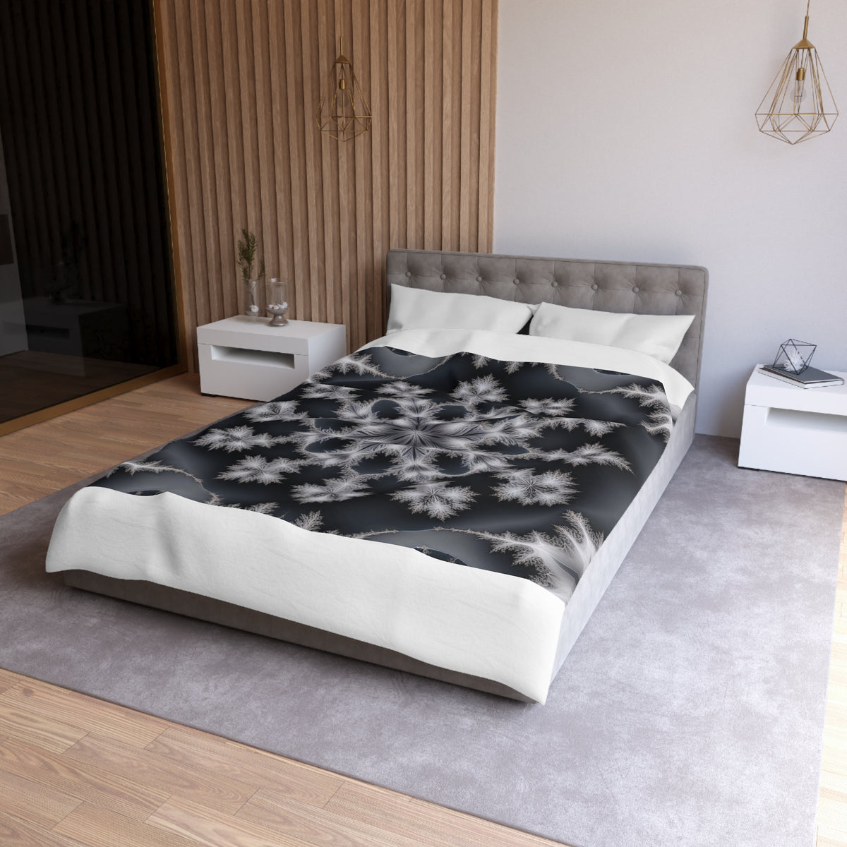 Housse de couette Fractale de Vicsek-Snowflake