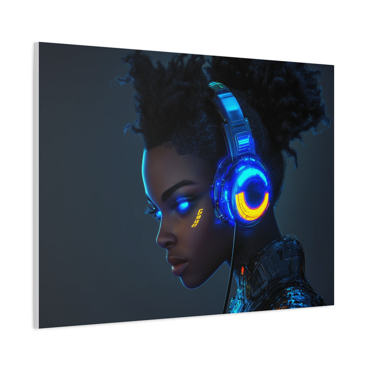 Tableau Cyberpunk Musique Enivrante