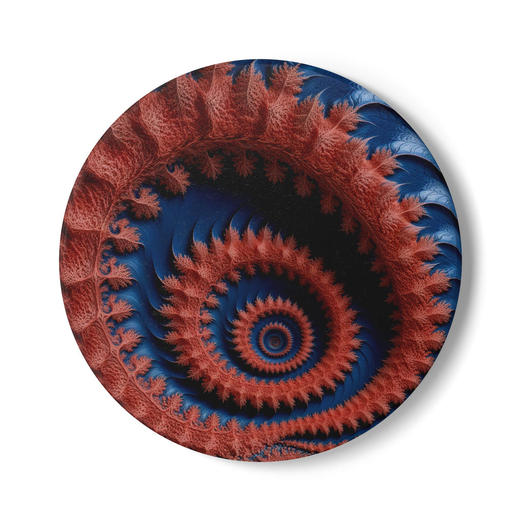 Sous-verre Courbe Fractale de Dragon