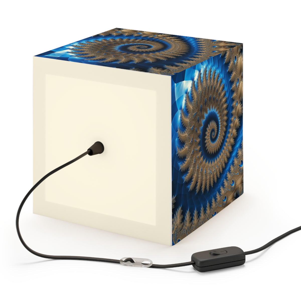 DECO - Lampe Cubique Fractale Courbe de Levy
