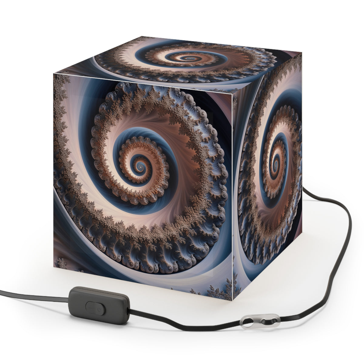 DECO - Lampe Cubique Fractale Courbe de Tarry-Euler