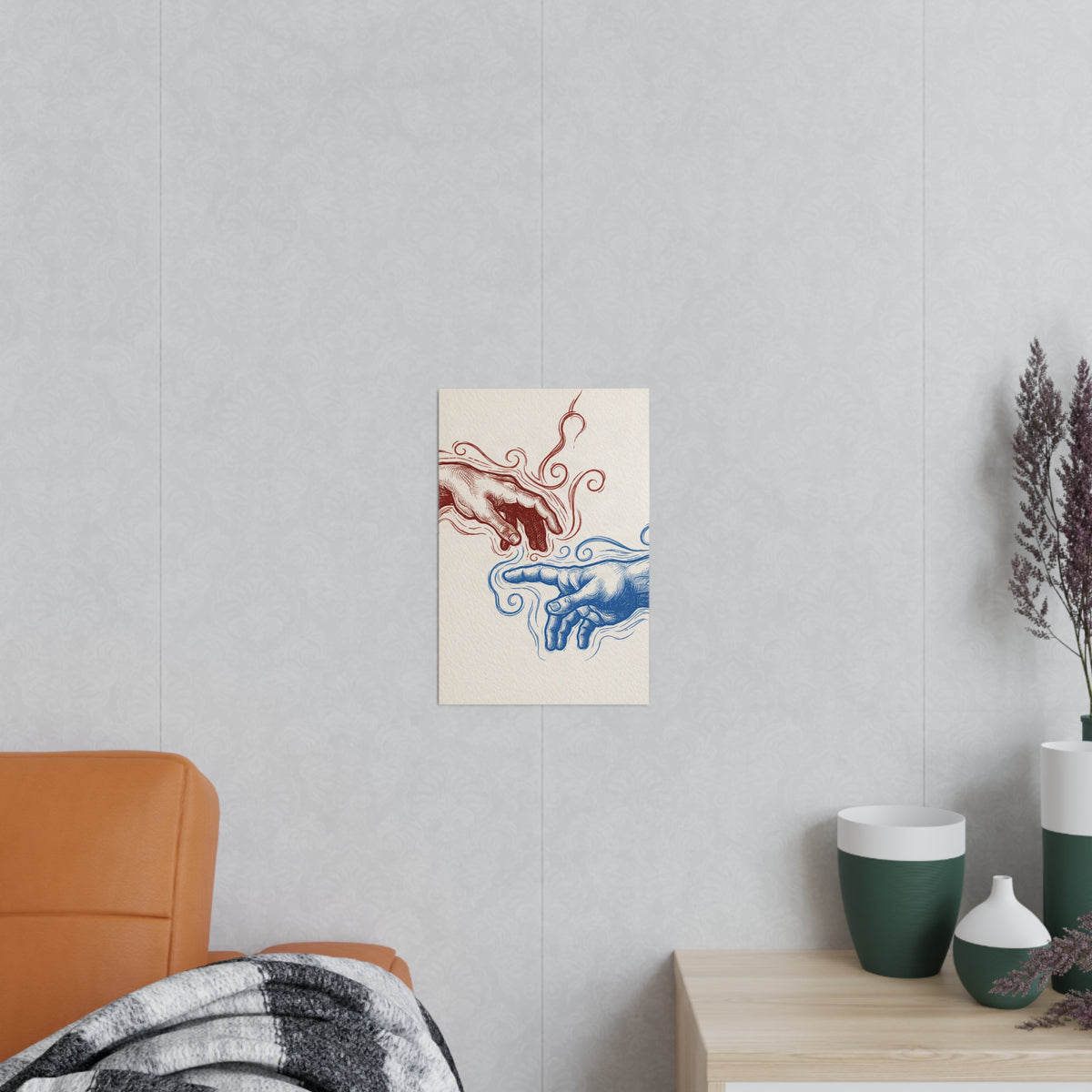 Poster Etreinte Céleste