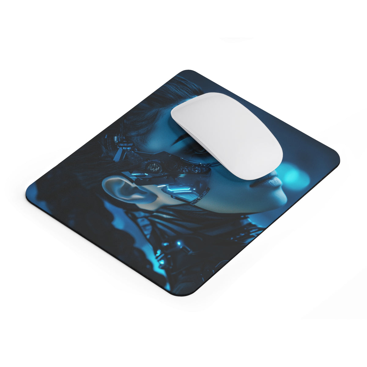 Tapis de souris Brune Implants Futuristes