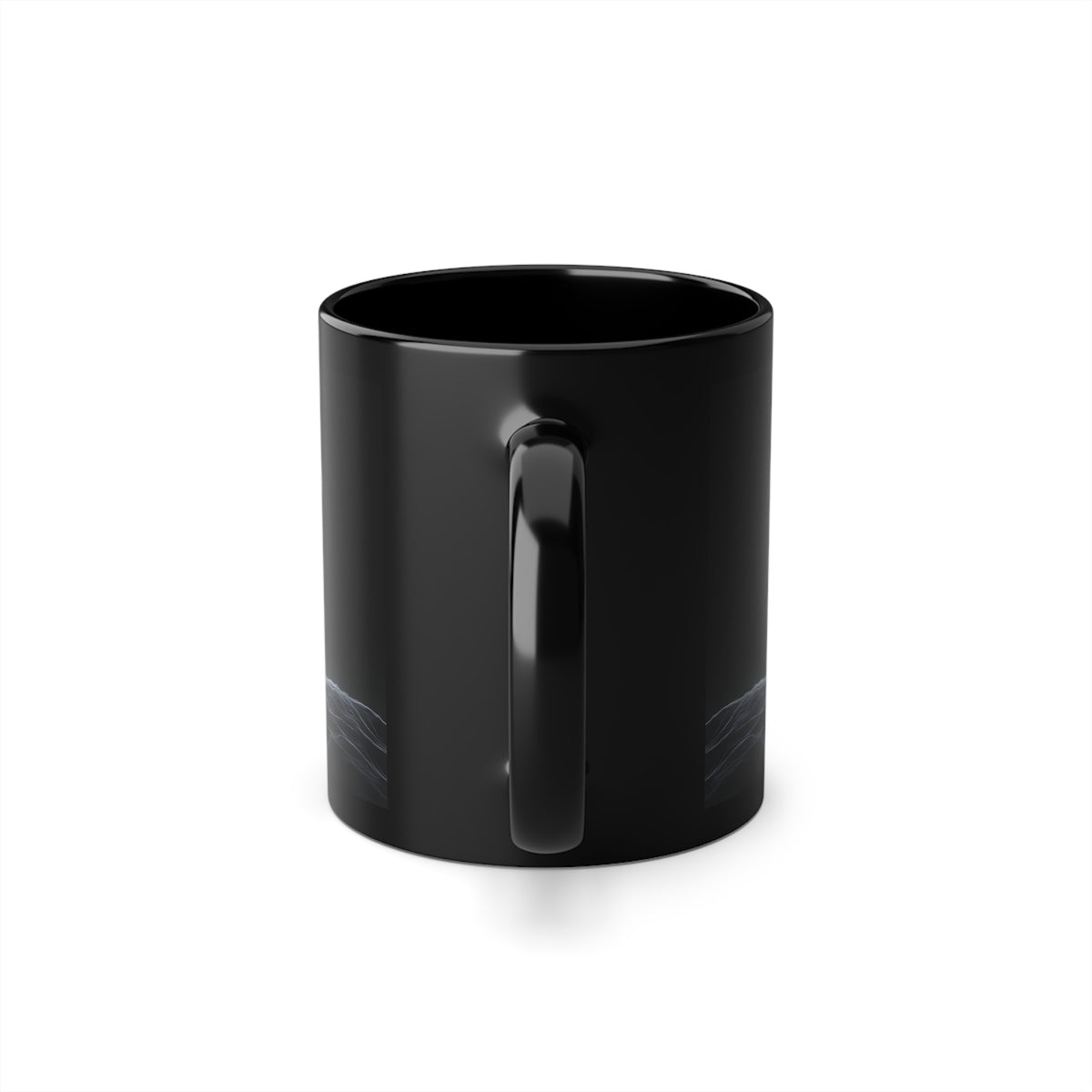 Mug Silhouette Spectrale de Chat