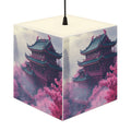 DECO - Lampe Cubique ZEN Temple Japonais