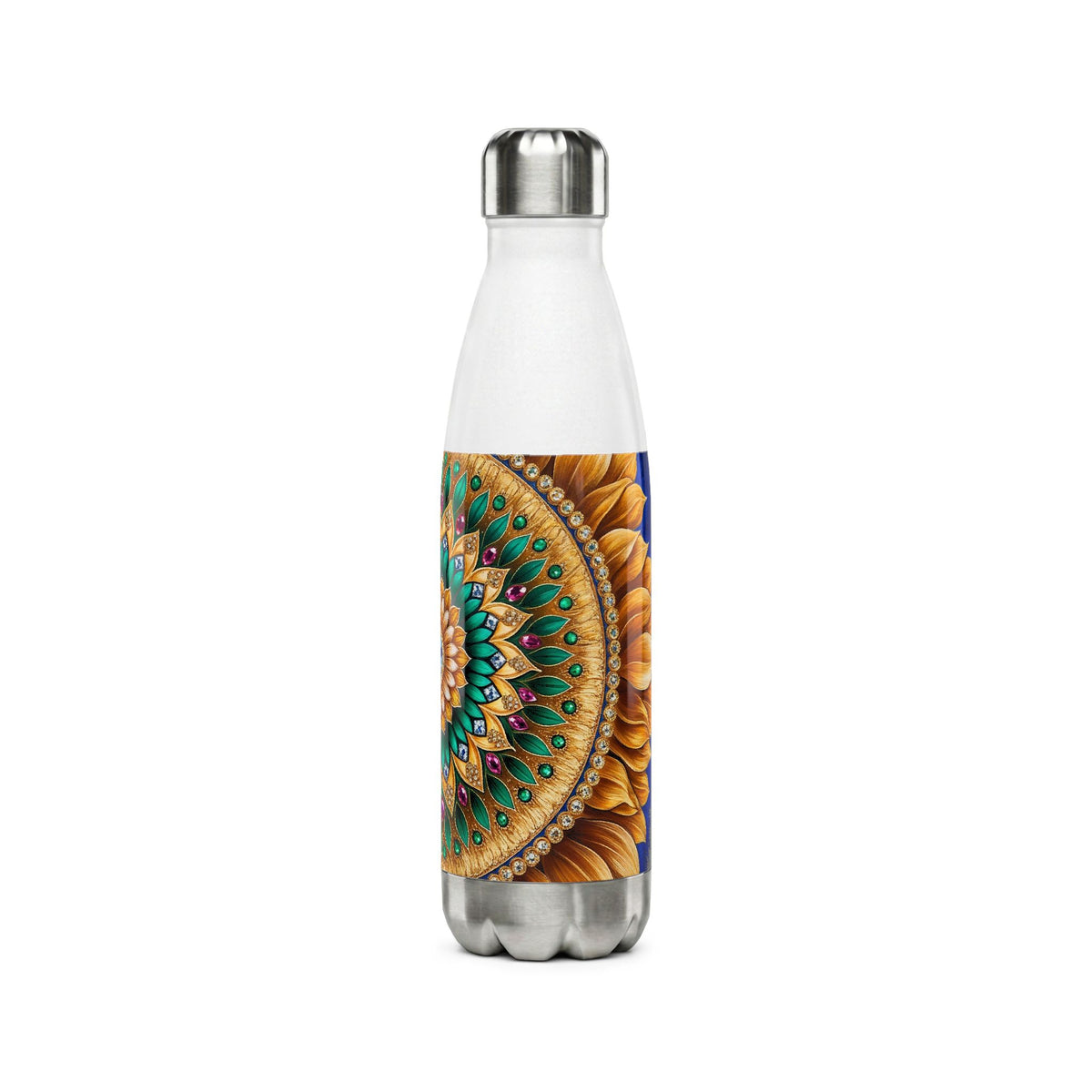 Gourde isotherme Mandala de la Prospérité