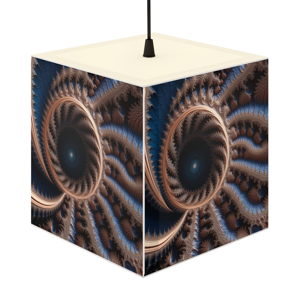 DECO - Lampe Cubique Fractale Courbe de Julia-Quasi