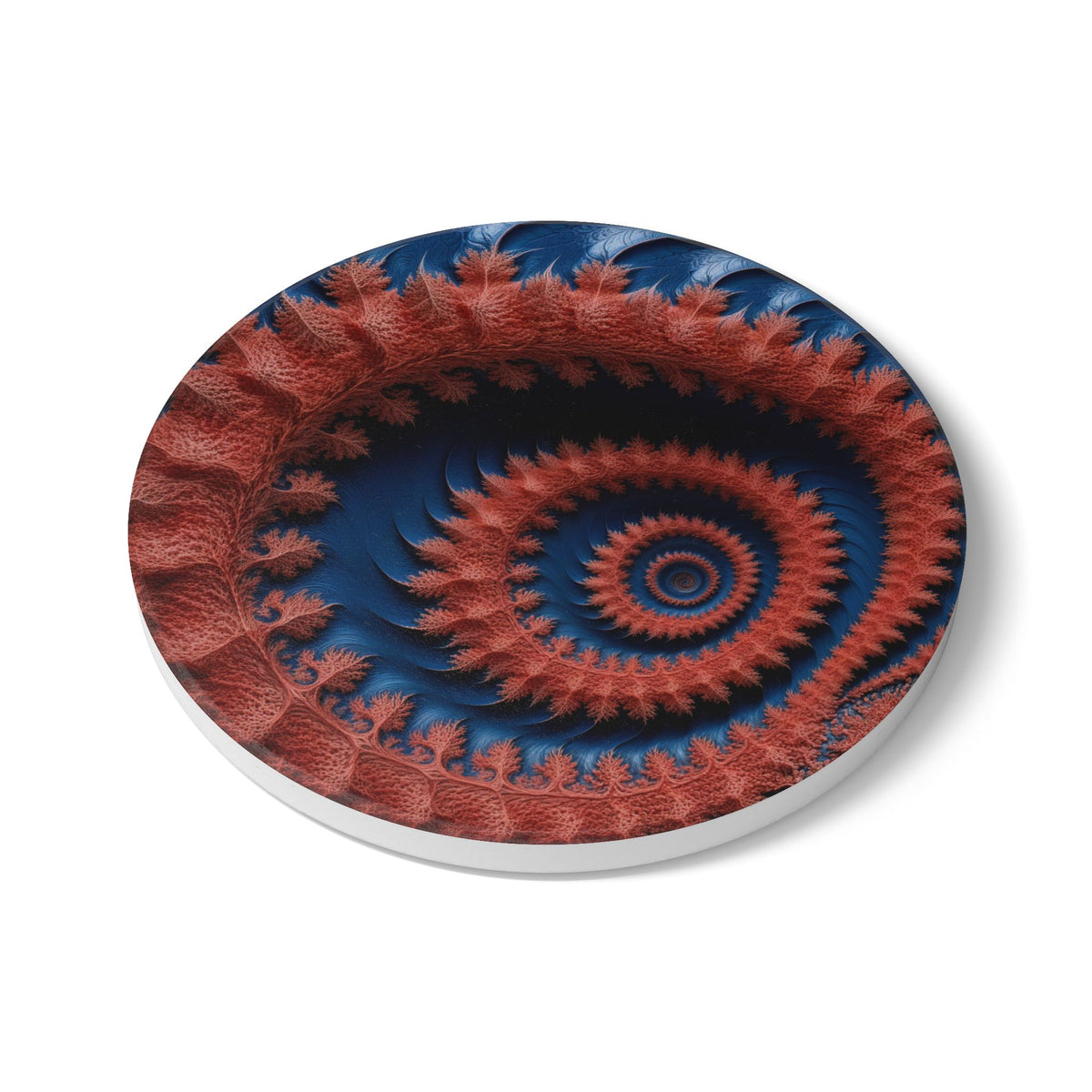 Sous-verre Courbe Fractale de Dragon