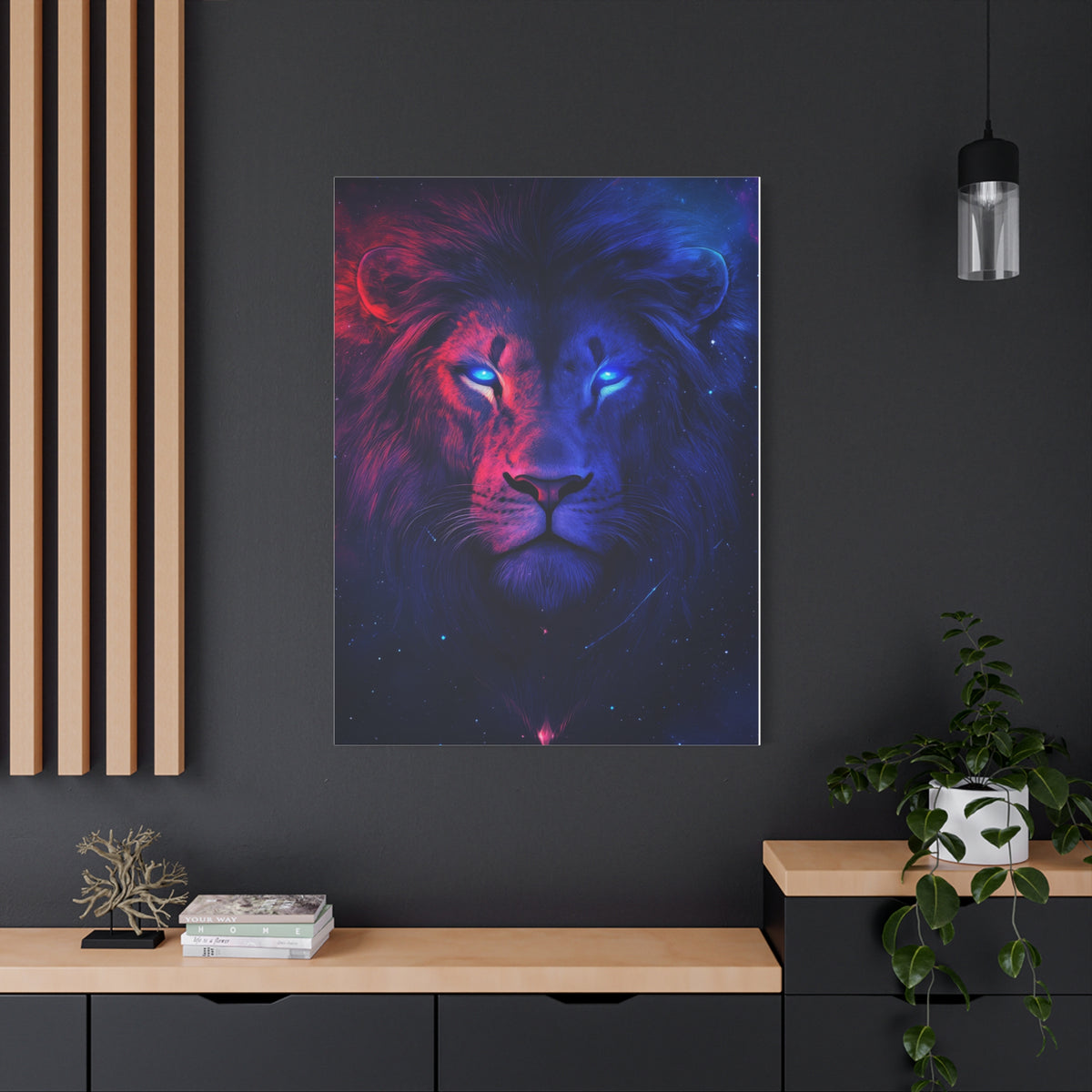 Tableau Signe Astrologique Lion