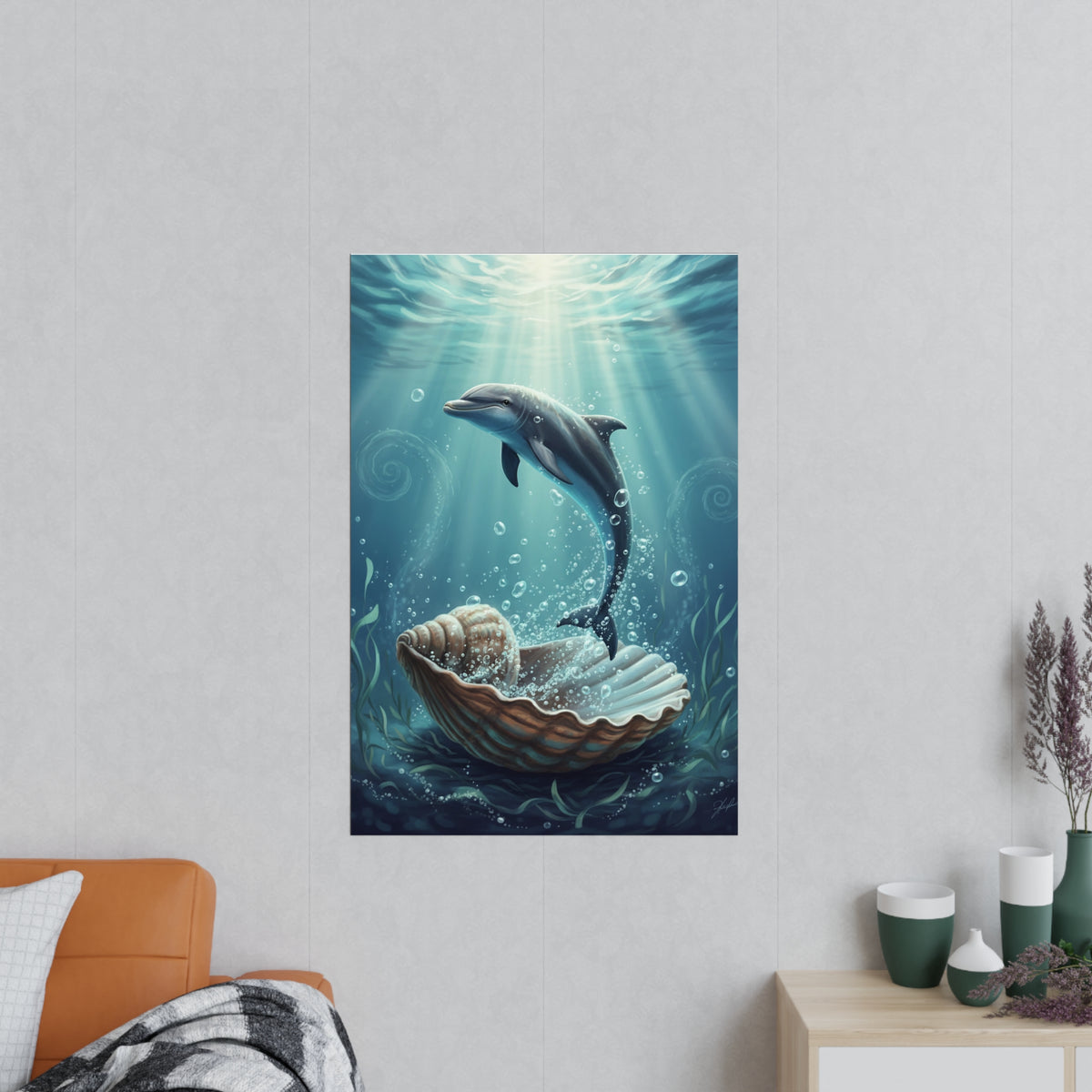 Poster Dauphin abyssal